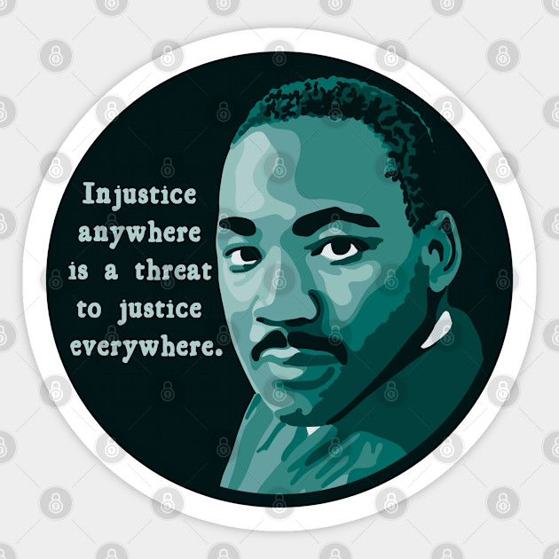 Dr. Martin Luther King Jr. Portrait Sticker - Mlk Jr - Sticker