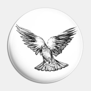 Holy Spirit Dove Pin