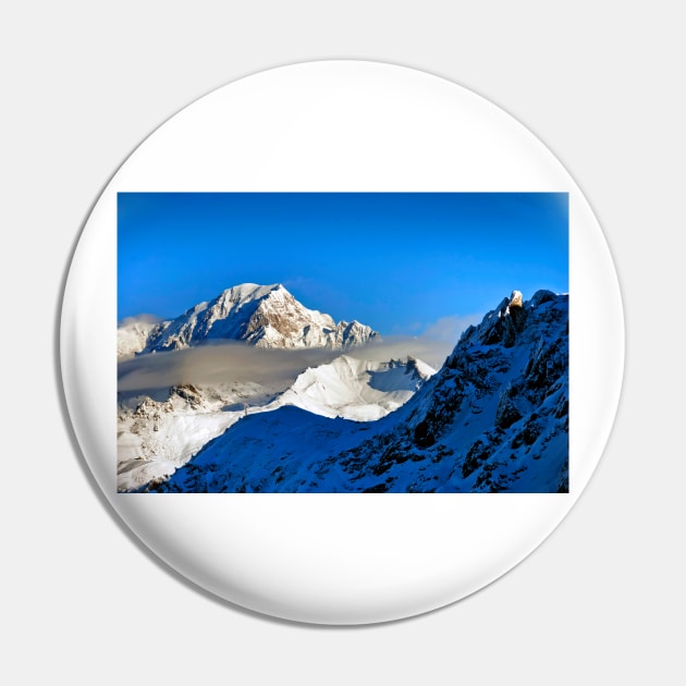 Mont Blanc Les Arcs French Alps France Pin by AndyEvansPhotos