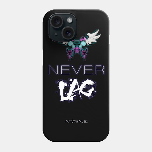 Never Lag Gamer Phone Case by MaystarUniverse