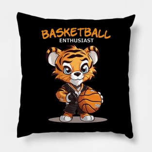 Basketball Enthusiast Pillow