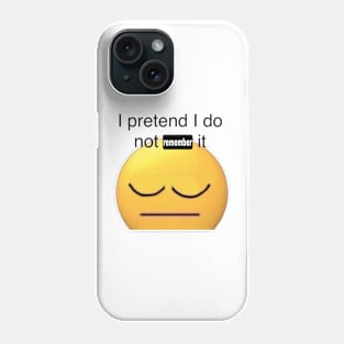 actively repressing it meme Phone Case