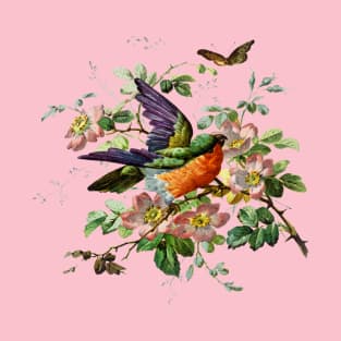 Bird in the Flowers T-Shirt