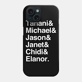 The Good Place List Phone Case