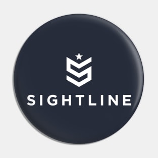 Sightline Top Icon and Brand Below Pin