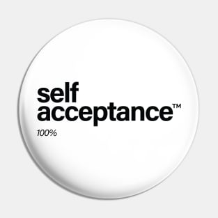 SELF-ACCEPTANCE Pin