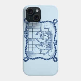 Card Sharks (Blue) Phone Case