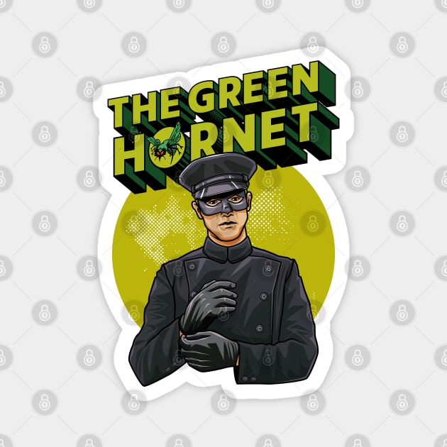 Kato - The green hornet Magnet by Playground