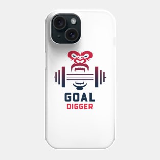 GYM Goal Digger Tee Phone Case