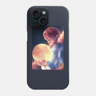 Boy Who Holds the Moon Phone Case