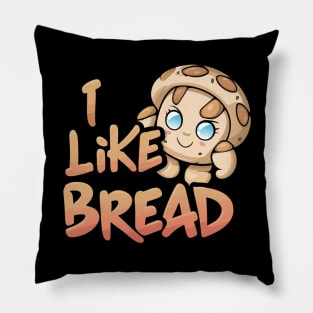 Funny Sourdough Bread Baking Minimalist Bakery Pillow