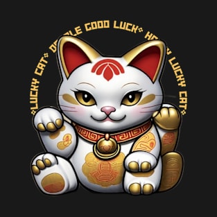 Lucky Cat Happiness T-Shirt