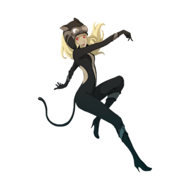 Gravity Rush - Spy Kat Destiny of Spirits Colab by Gekidami