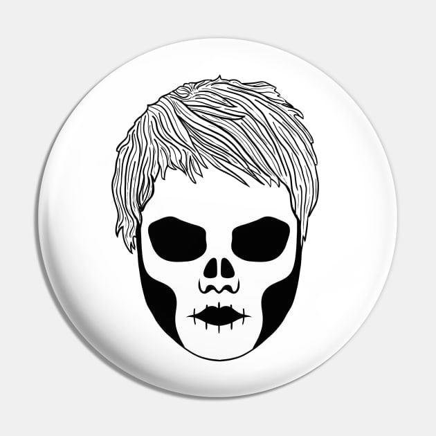 Gee Skull Pin by Velvet Earth