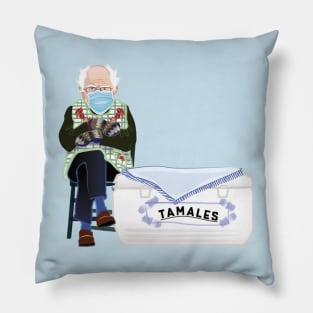 Bernie is selling tamales Pillow