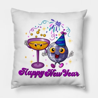 Happy New Year friends Pillow