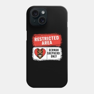 German Shepherd Only Love Dog Lover Father's Day Phone Case