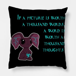 Thousand Words Pillow