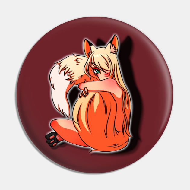 Kitsune Pin by Ragnariley