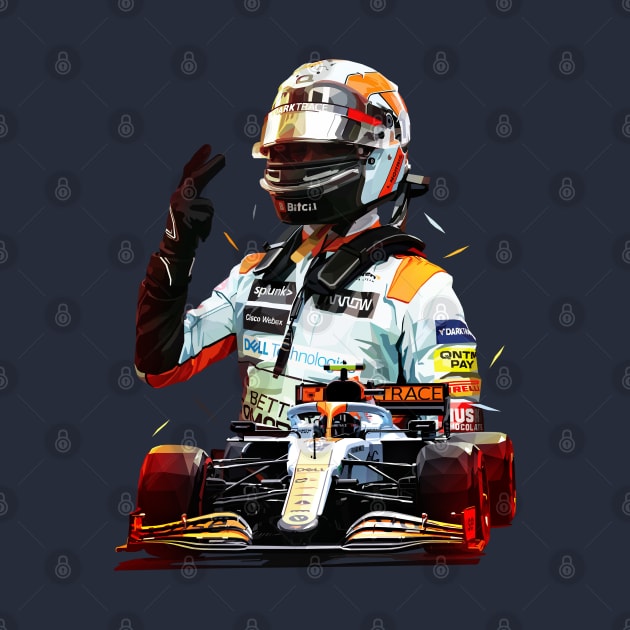 Lando Monaco F1 by pxl_g