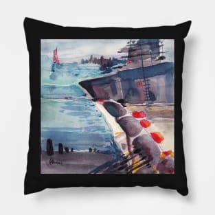 Alameda Naval Base Pillow