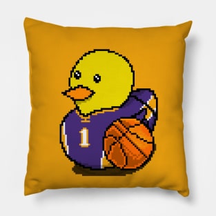 Lakers Basketball Rubber Duck 2 Pillow