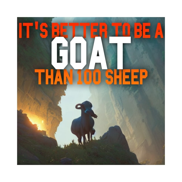 Goat Simulator It&#39;s Better to Be A Goat Than 100 Sheep by Trendy-Now