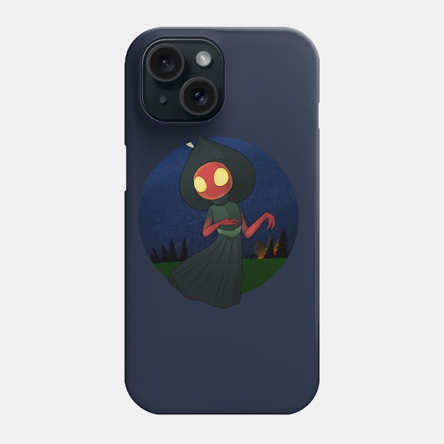 Flatwoods Monster Phone Case by Roa