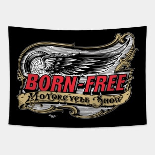 Born Free And Burn Tapestry