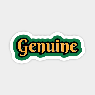 Genuine Magnet