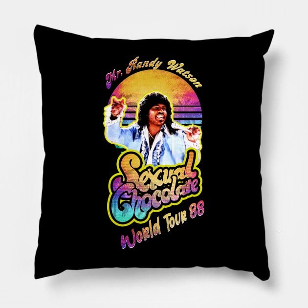 Randy Watson - Sexual Chocolate Pillow by Quadra^Maniac