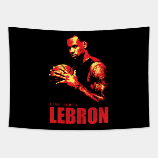 lebron james Tapestry