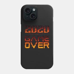 2020 Game Over Funny T-Shirt for Quarantined Gamers Phone Case