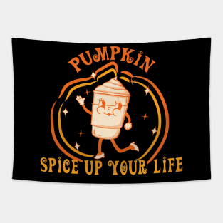 Pumpkin Spice up Your Life! ( for dark shirts) Tapestry