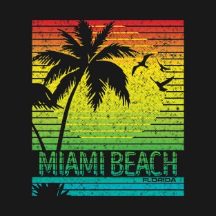 Miami Beach Florida' Cool Vacation Florida T-Shirt