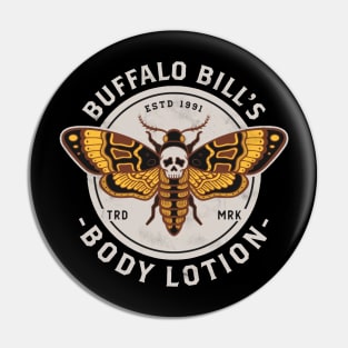 Buffalo Bill's Body Lotion Pin