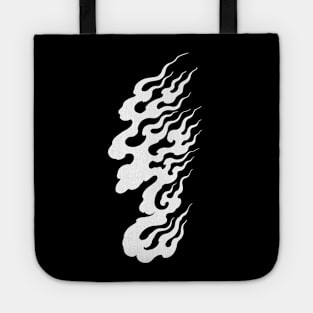 Black flame Tote