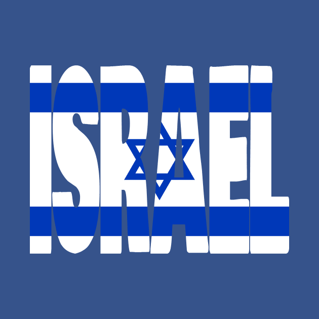 Israel flag stencil by Kuni Art