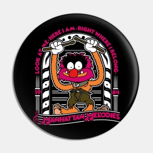 Animal Muppets Manhattan Melodies Pin