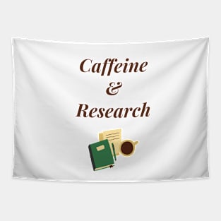 Caffeine & Research Themed Tapestry