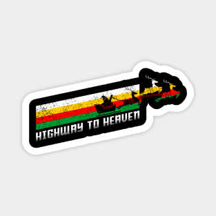 highway to heaven Magnet