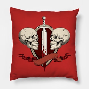 together until death Pillow