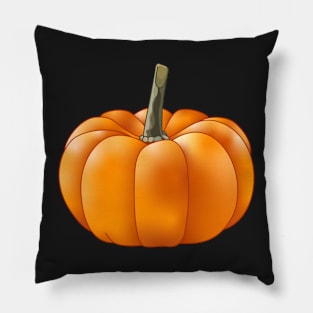 A Short Pumpkin (Black) Pillow