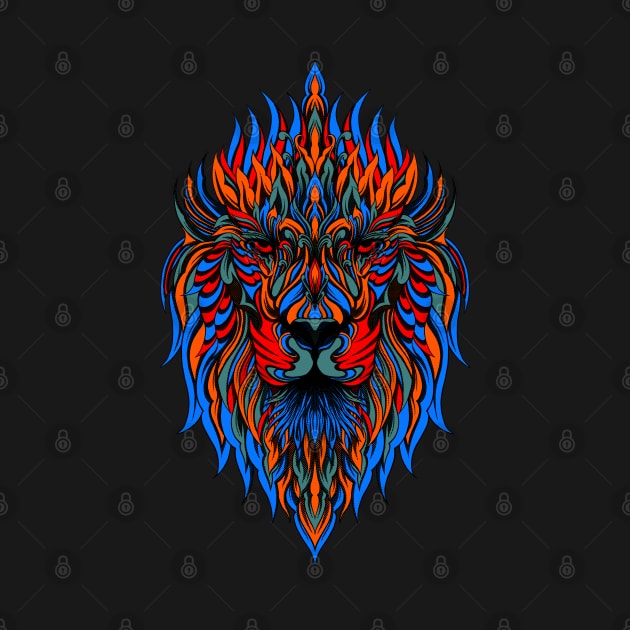 Ornating Lion by Tuye Project