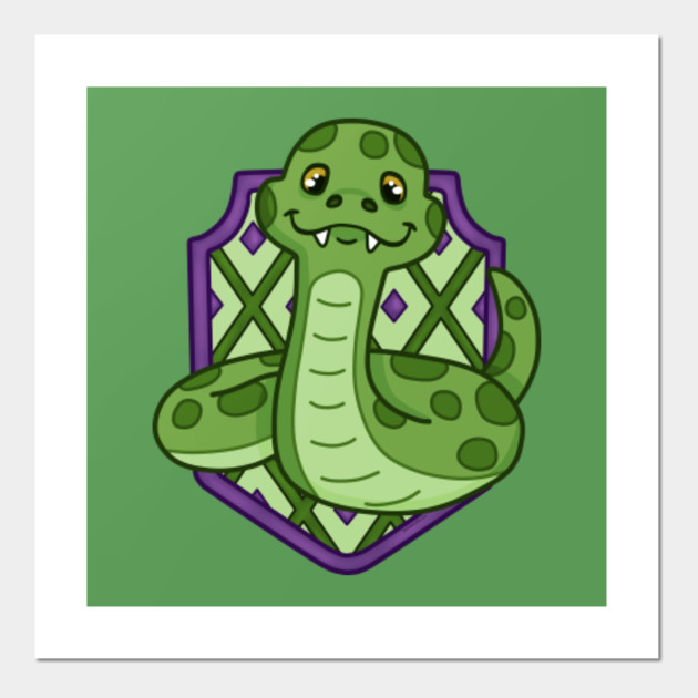Cunning Snake Slytherin Posters And Art Prints Teepublic Download snake with flowers background for free. cunning snake