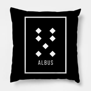 Albus Geomantic Figure Pillow