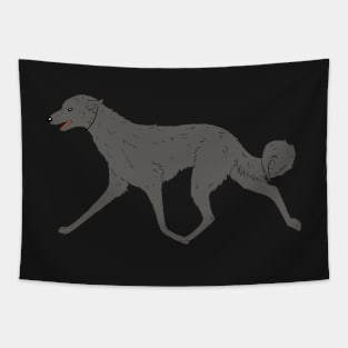 Irish wolf hound trot Tapestry