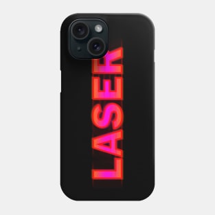 Orange laserr Phone Case