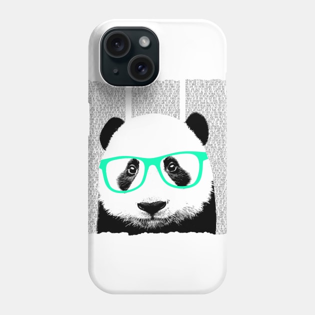 Glasses panda Phone Case by My_Gig