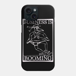 Plague Doctor's Happy - Business is Booming! (Dark Colors Version) Phone Case